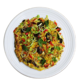 Oyster omelette